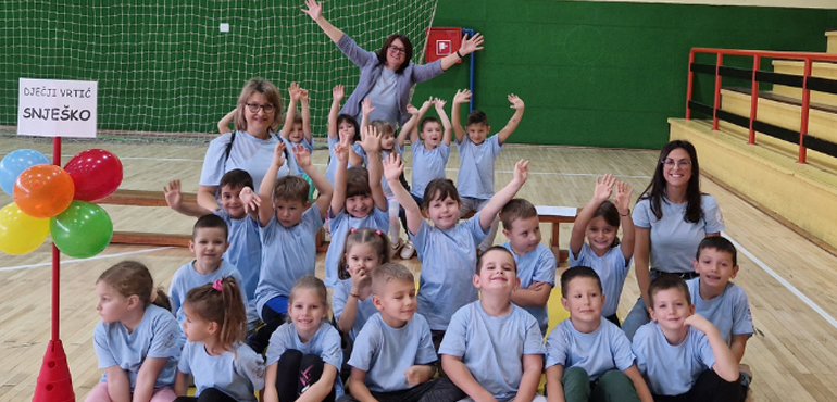 Sportski susret dječjih vrtića Gorskog kotara